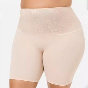 Torrid High-Waist Shapewear Shorts - Cream
